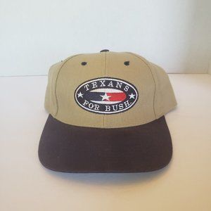 Texans For Bush Vintage Nissun Adjustable Cap Hat